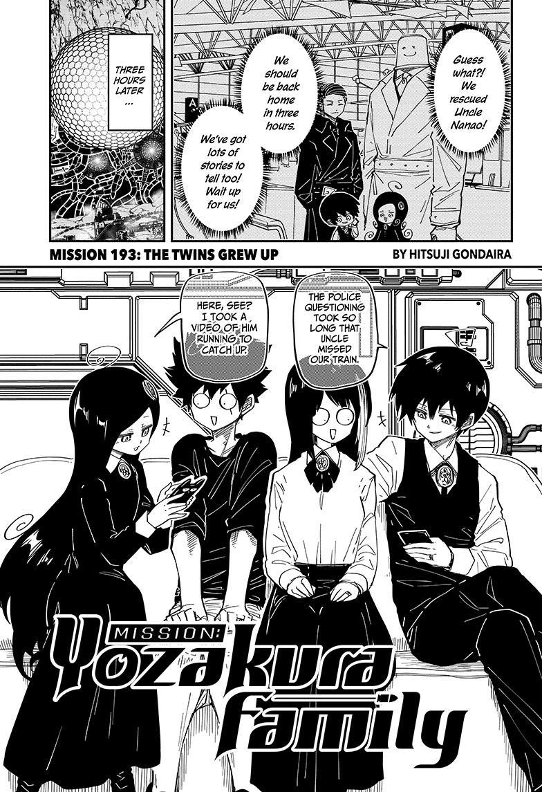 Read Mission_ Yozakura Family ENGLISH Manga Online