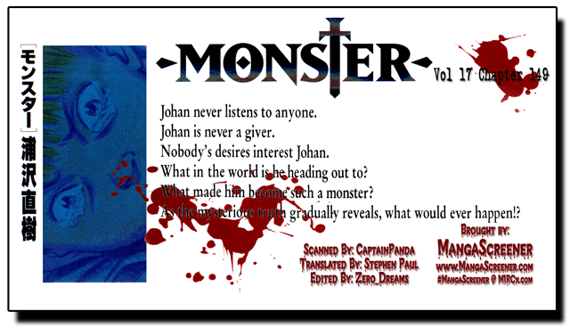 Read Monster ENGLISH Manga Online