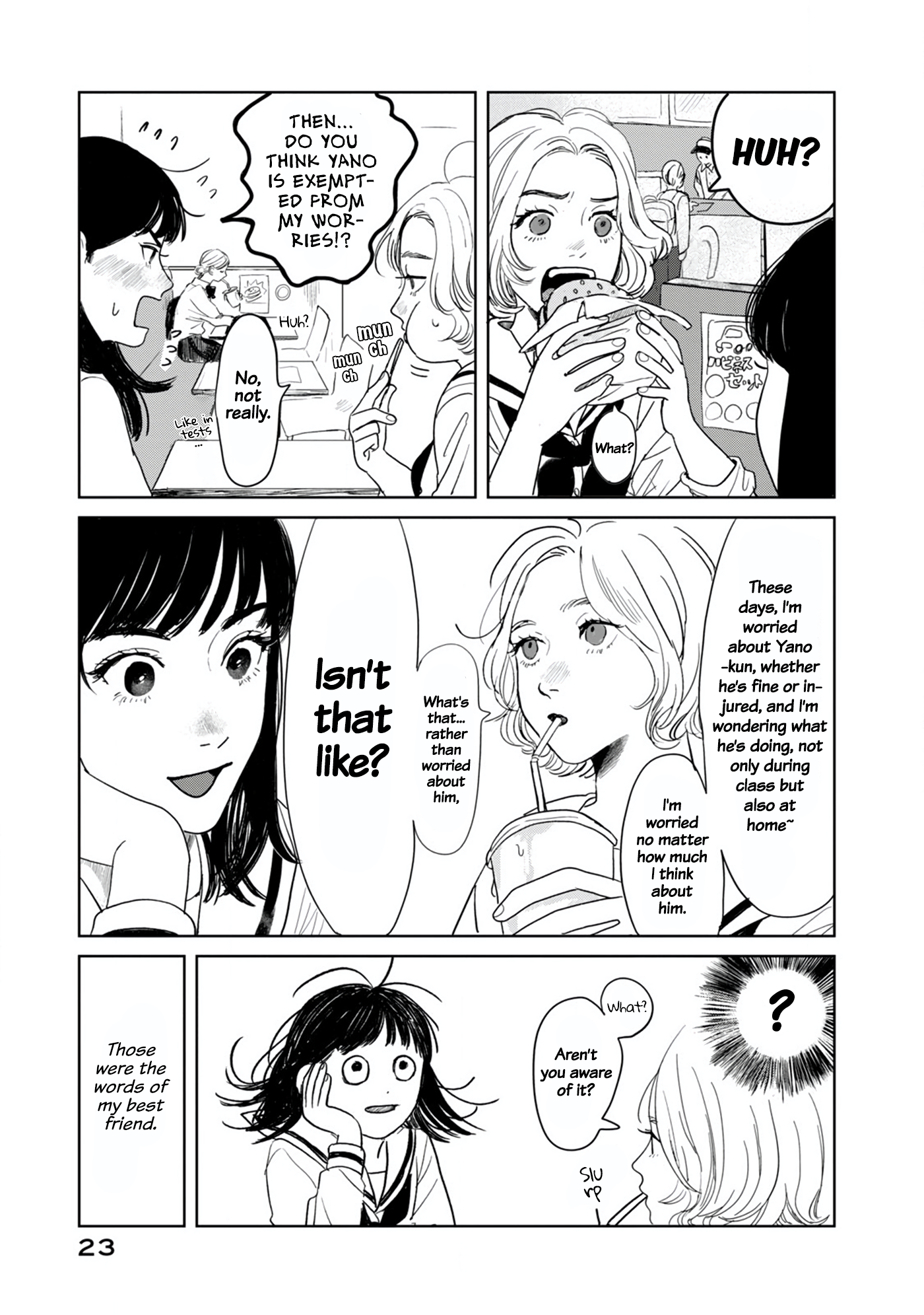 Read Mr. Yano's Ordinary Days ENGLISH Manga Online