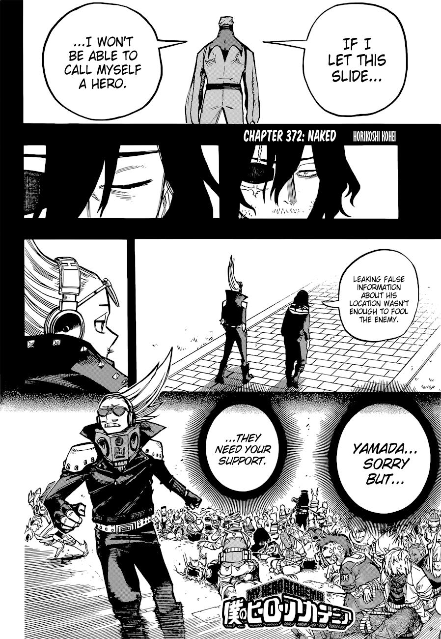 Read My Hero Academia ENGLISH Manga Online
