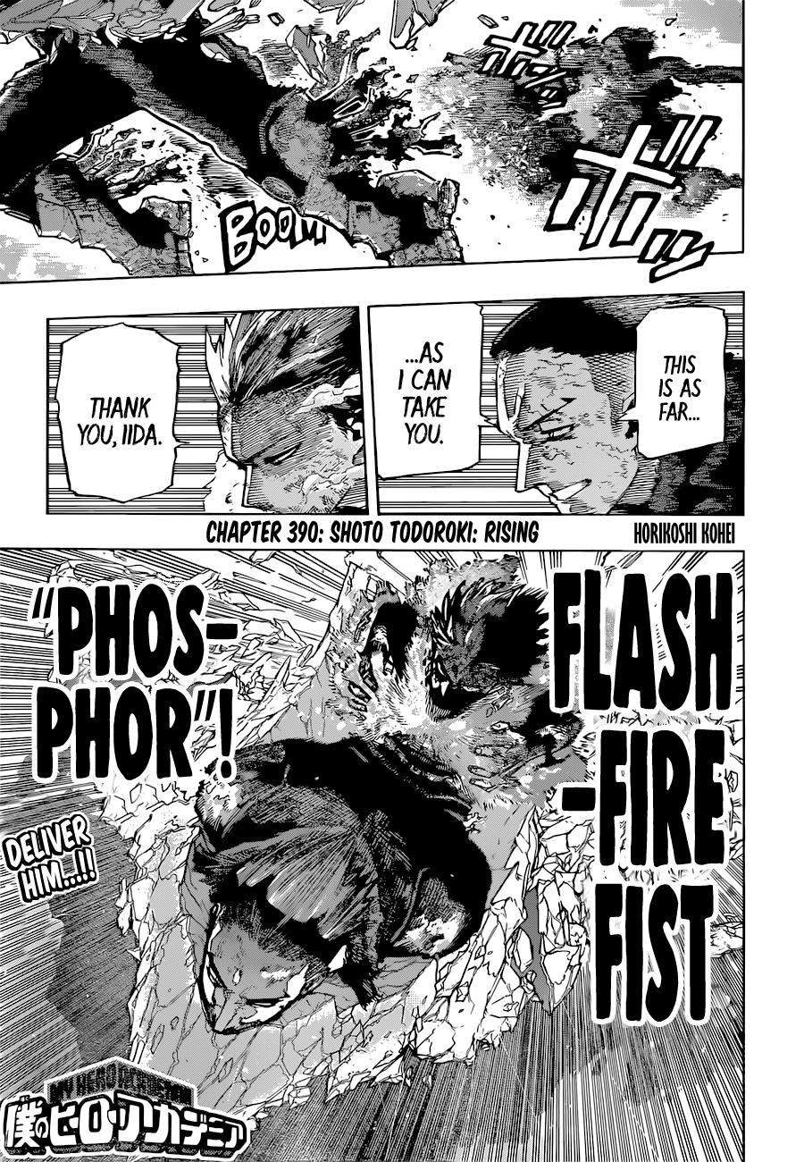 Read My Hero Academia ENGLISH Manga Online