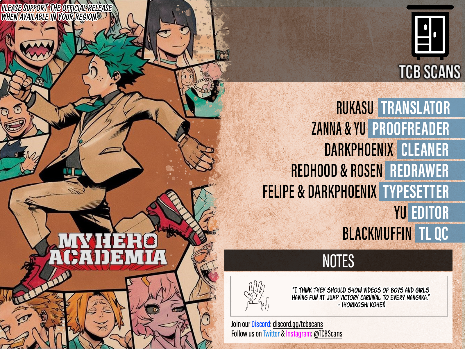 Read My Hero Academia ENGLISH Manga Online