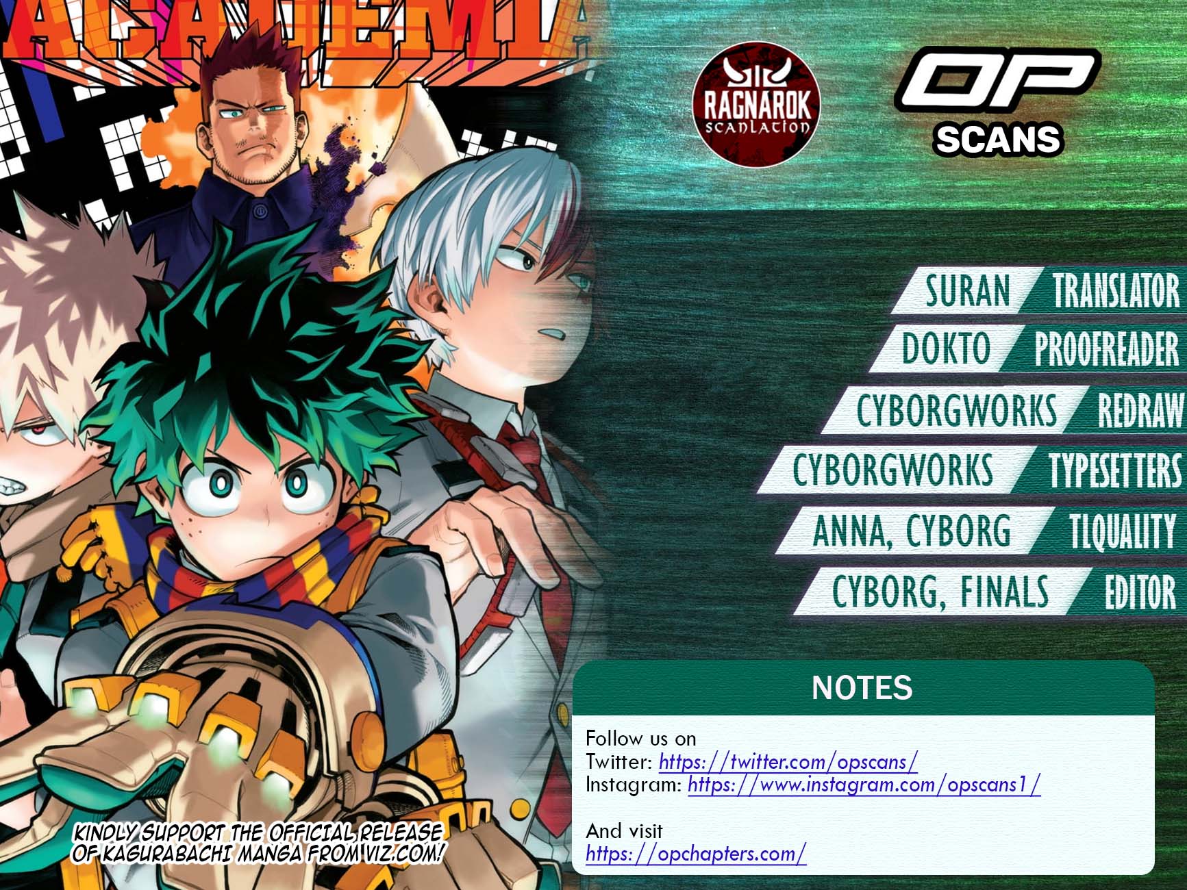 Read My Hero Academia ENGLISH Manga Online