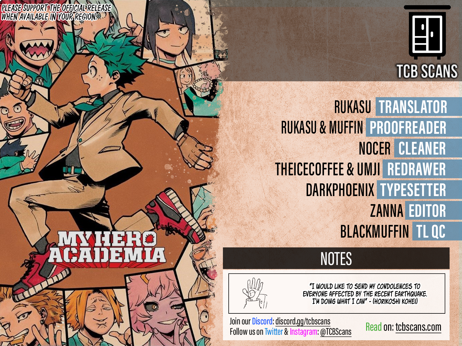 Read My Hero Academia ENGLISH Manga Online