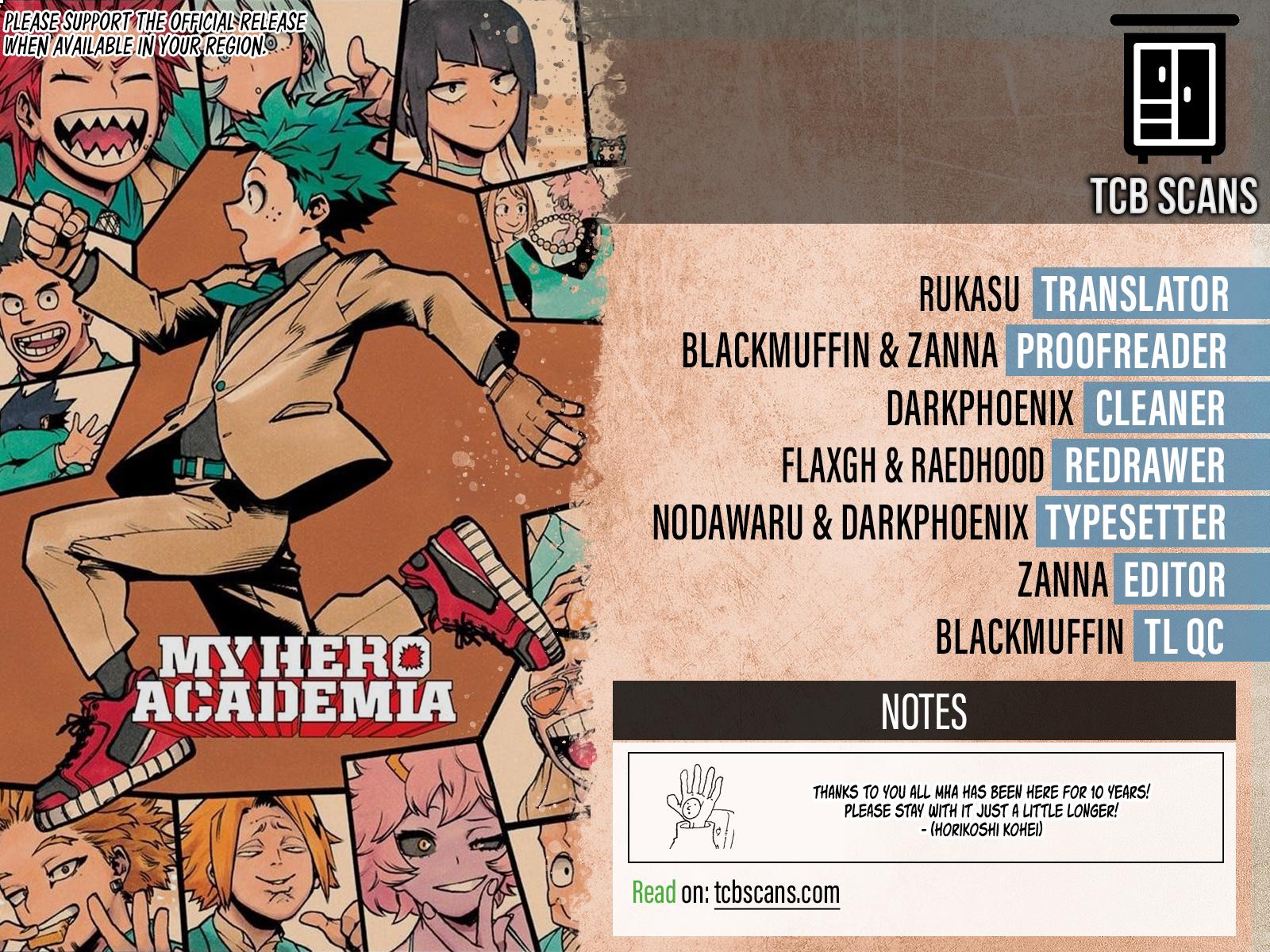 Read My Hero Academia ENGLISH Manga Online