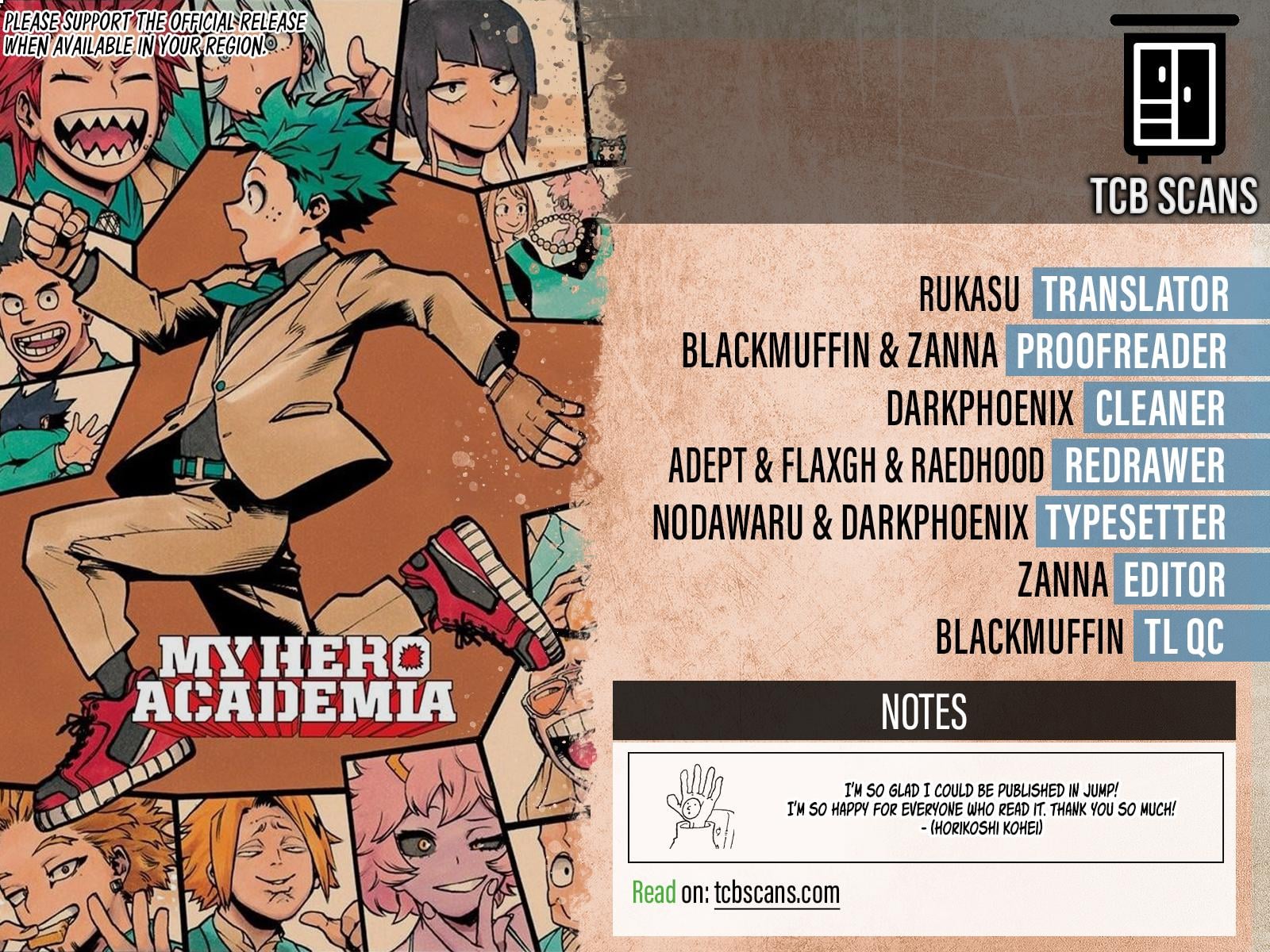 Read My Hero Academia ENGLISH Manga Online