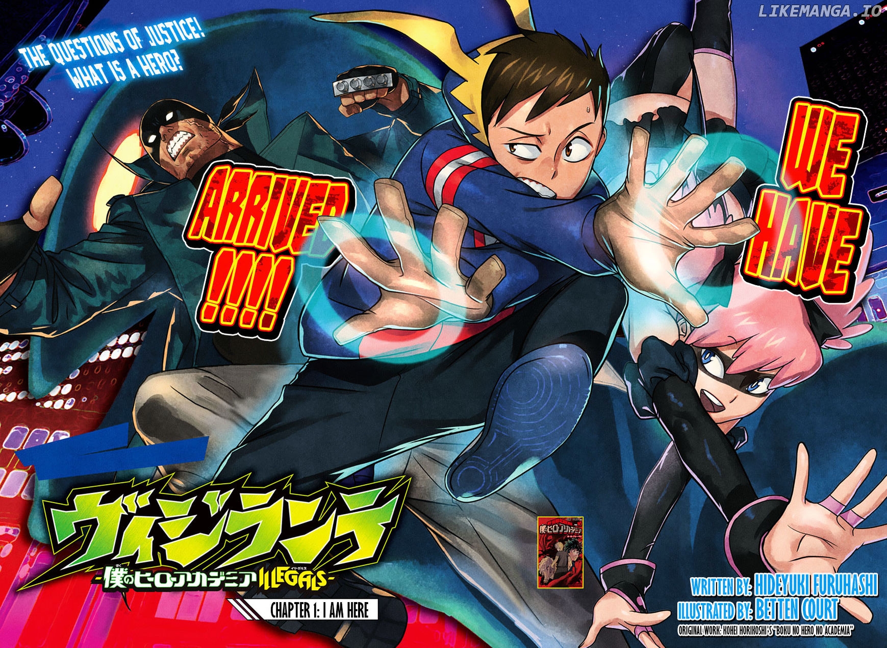 Read My Hero Academia Vigilantes ENGLISH Manga Online