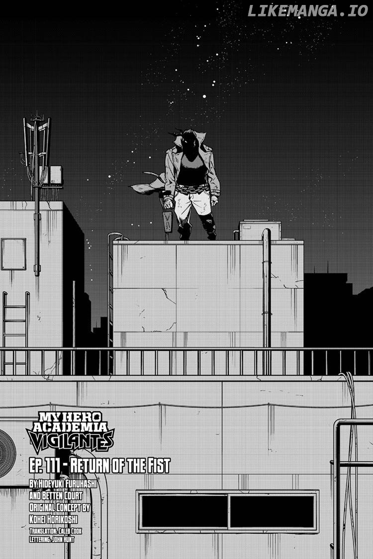 Read My Hero Academia Vigilantes ENGLISH Manga Online