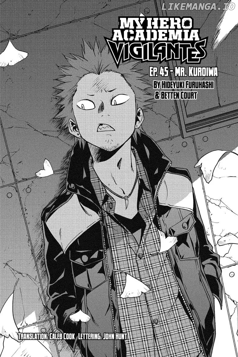Read My Hero Academia Vigilantes ENGLISH Manga Online