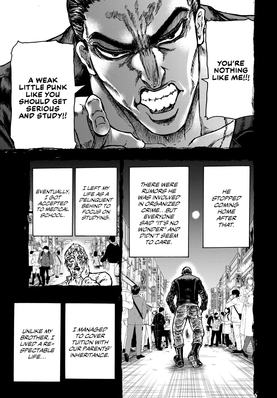 Read Ninja vs. Gokudo ENGLISH Manga Online