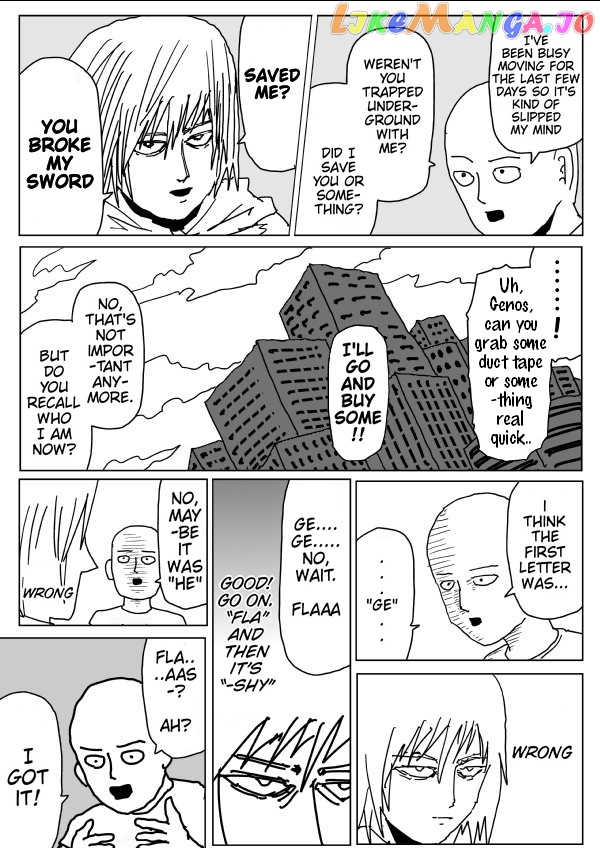 Read One-Punch Man (ONE) ENGLISH Manga Online