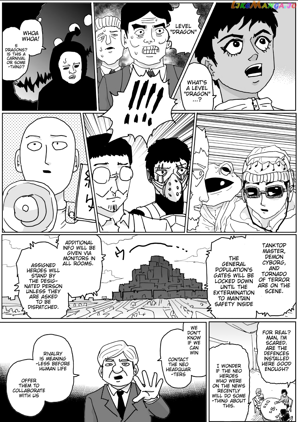 Read One-Punch Man (ONE) ENGLISH Manga Online