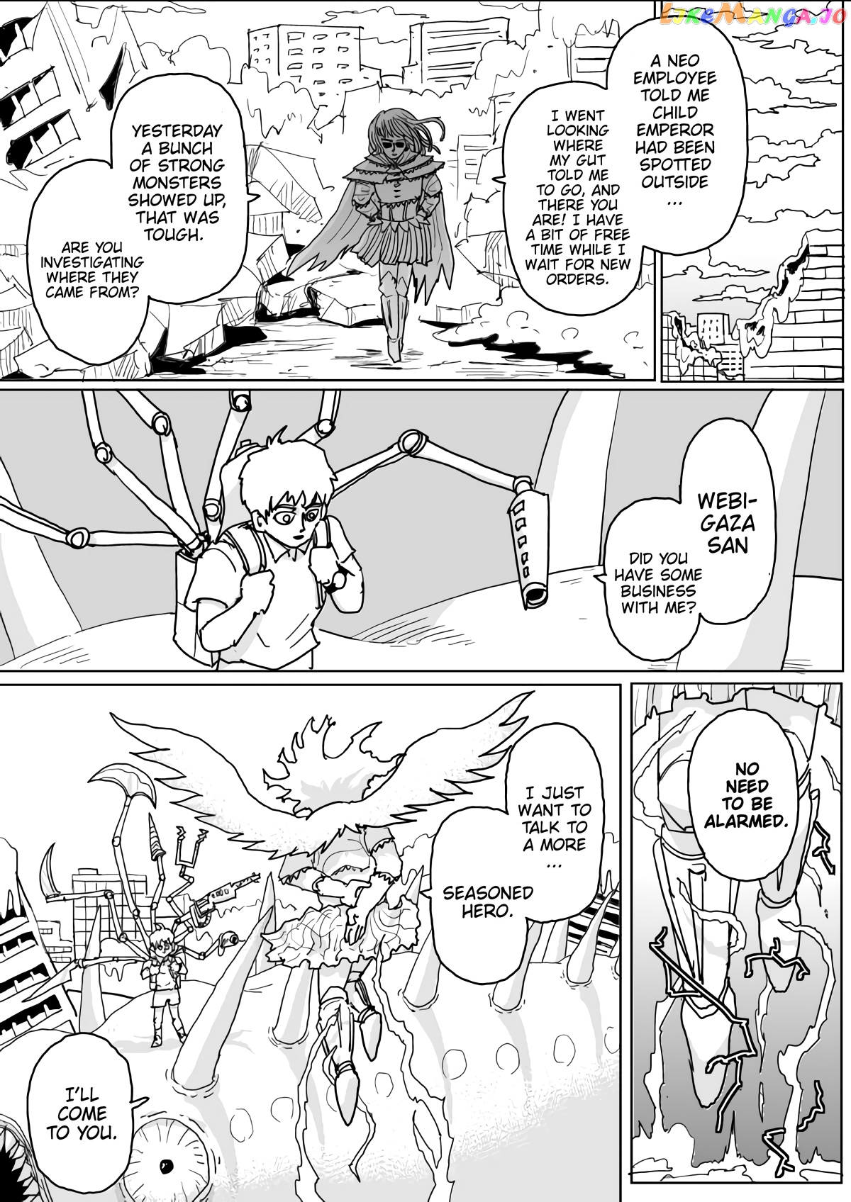 Read One-Punch Man (ONE) ENGLISH Manga Online