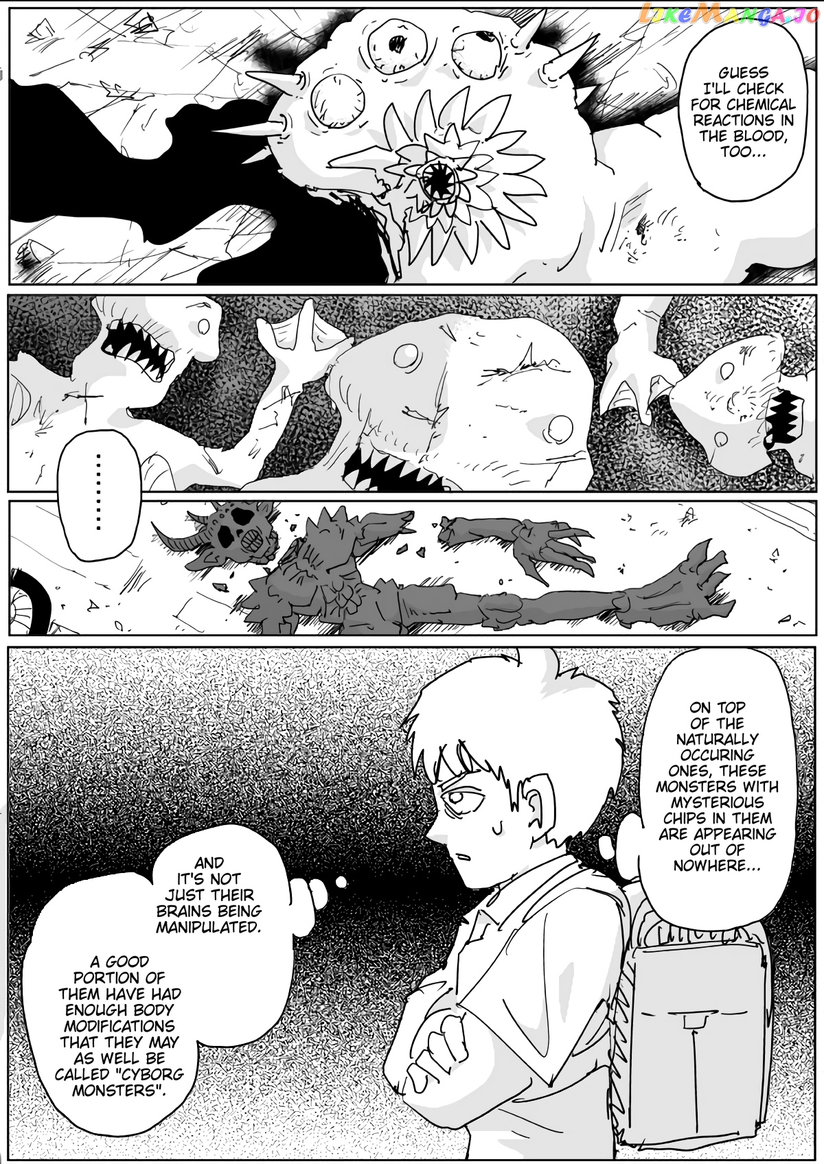 Read One-Punch Man (ONE) ENGLISH Manga Online