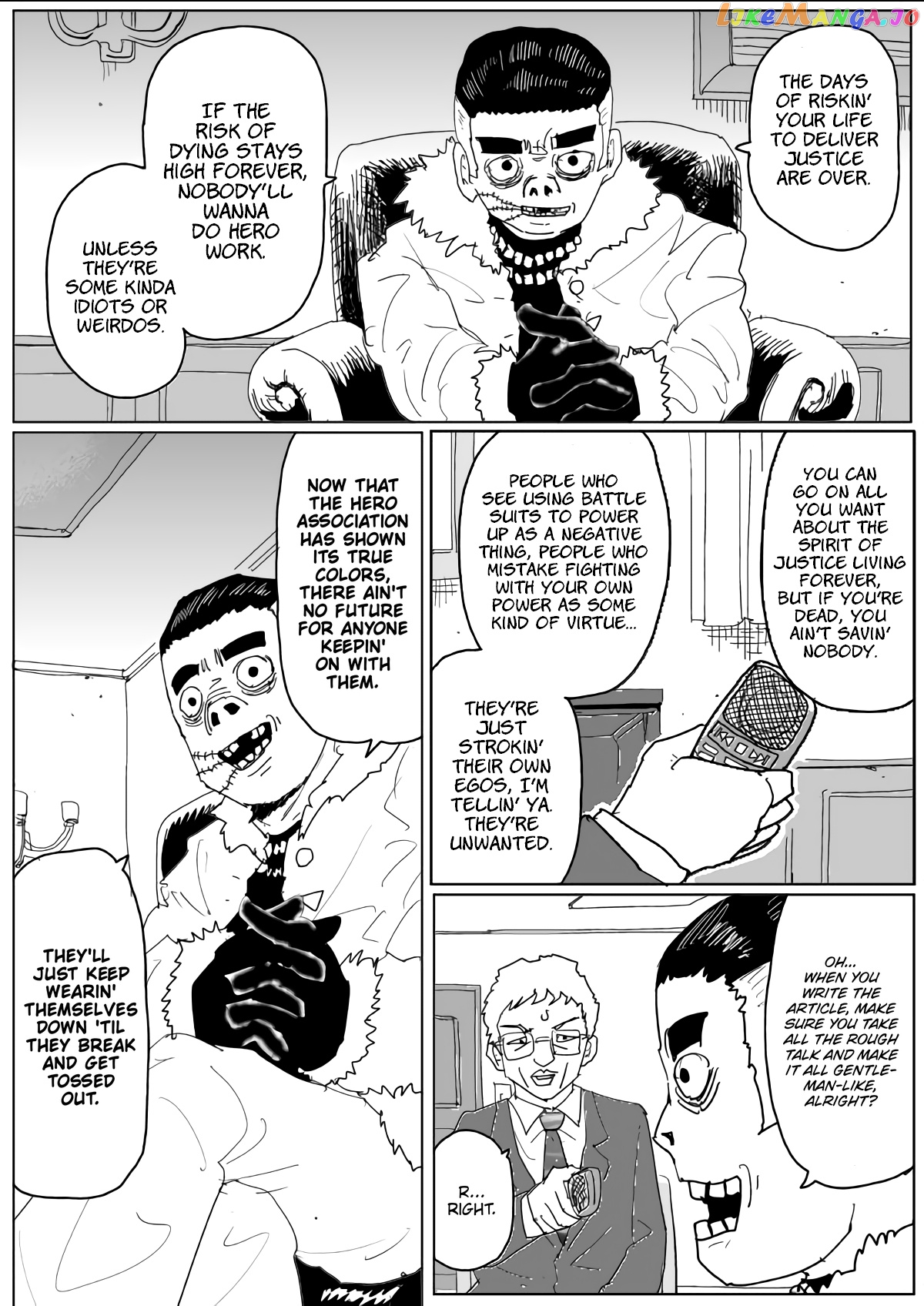 Read One-Punch Man (ONE) ENGLISH Manga Online