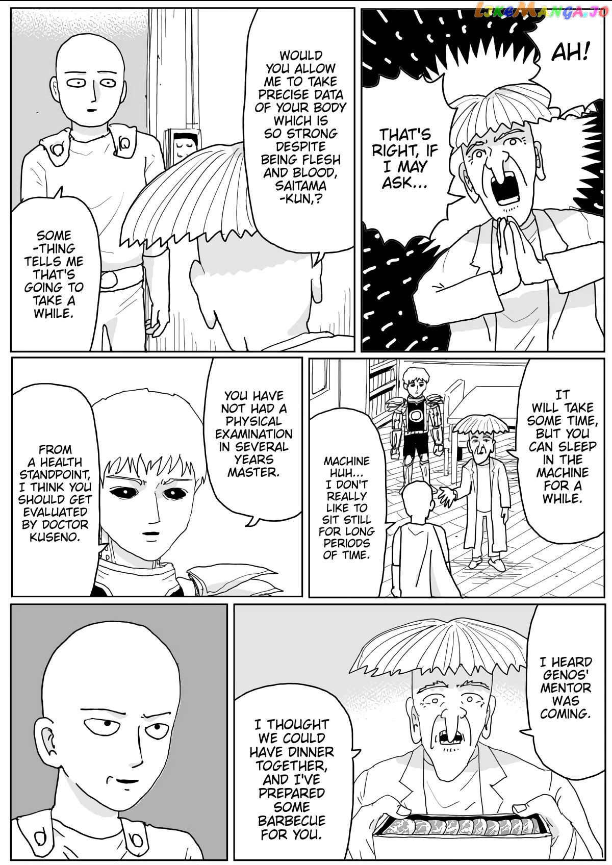 Read One-Punch Man (ONE) ENGLISH Manga Online