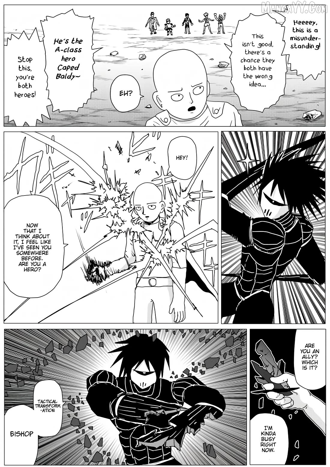 Read One-Punch Man (ONE) ENGLISH Manga Online