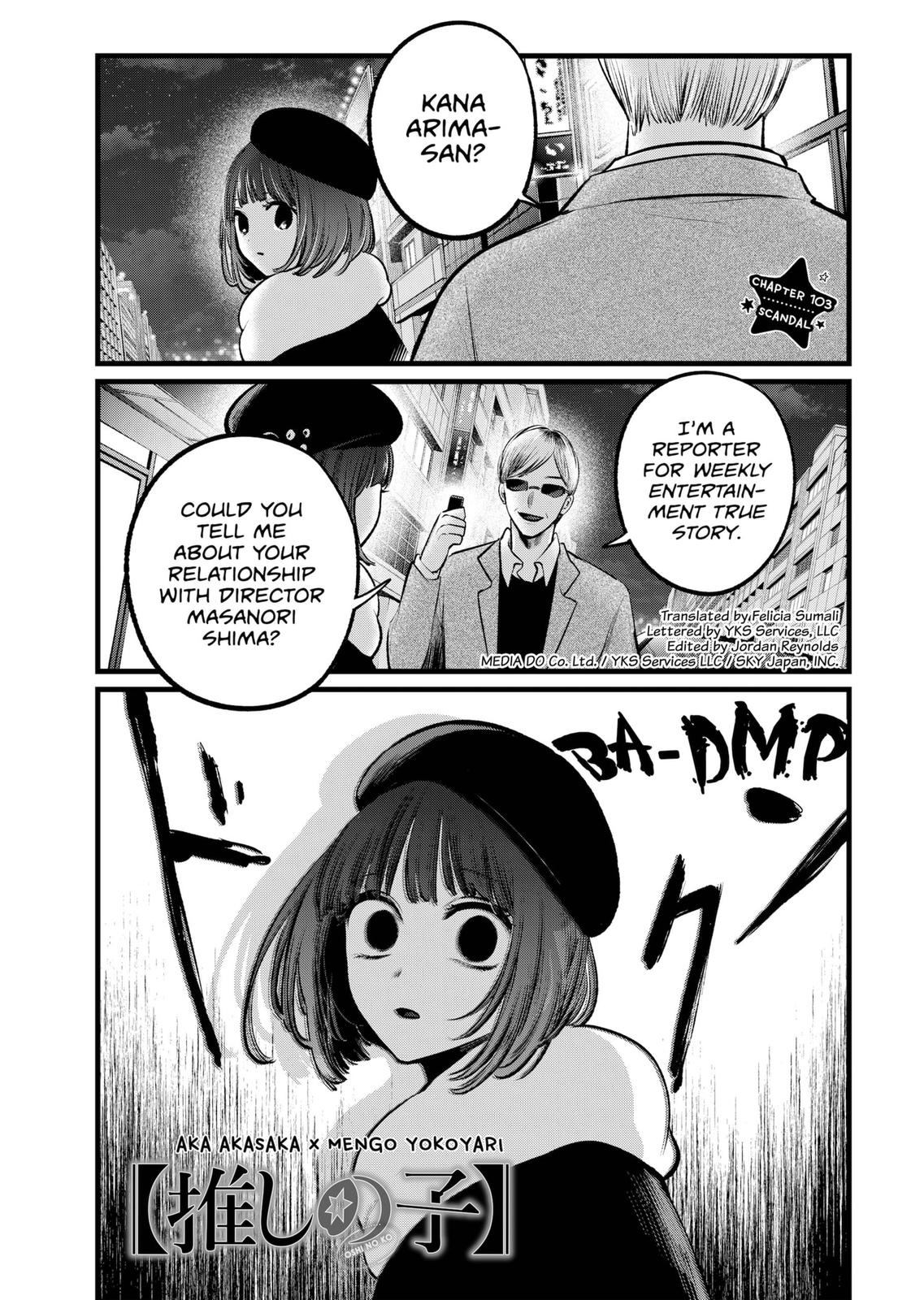 Read Oshi no Ko ENGLISH Manga Online