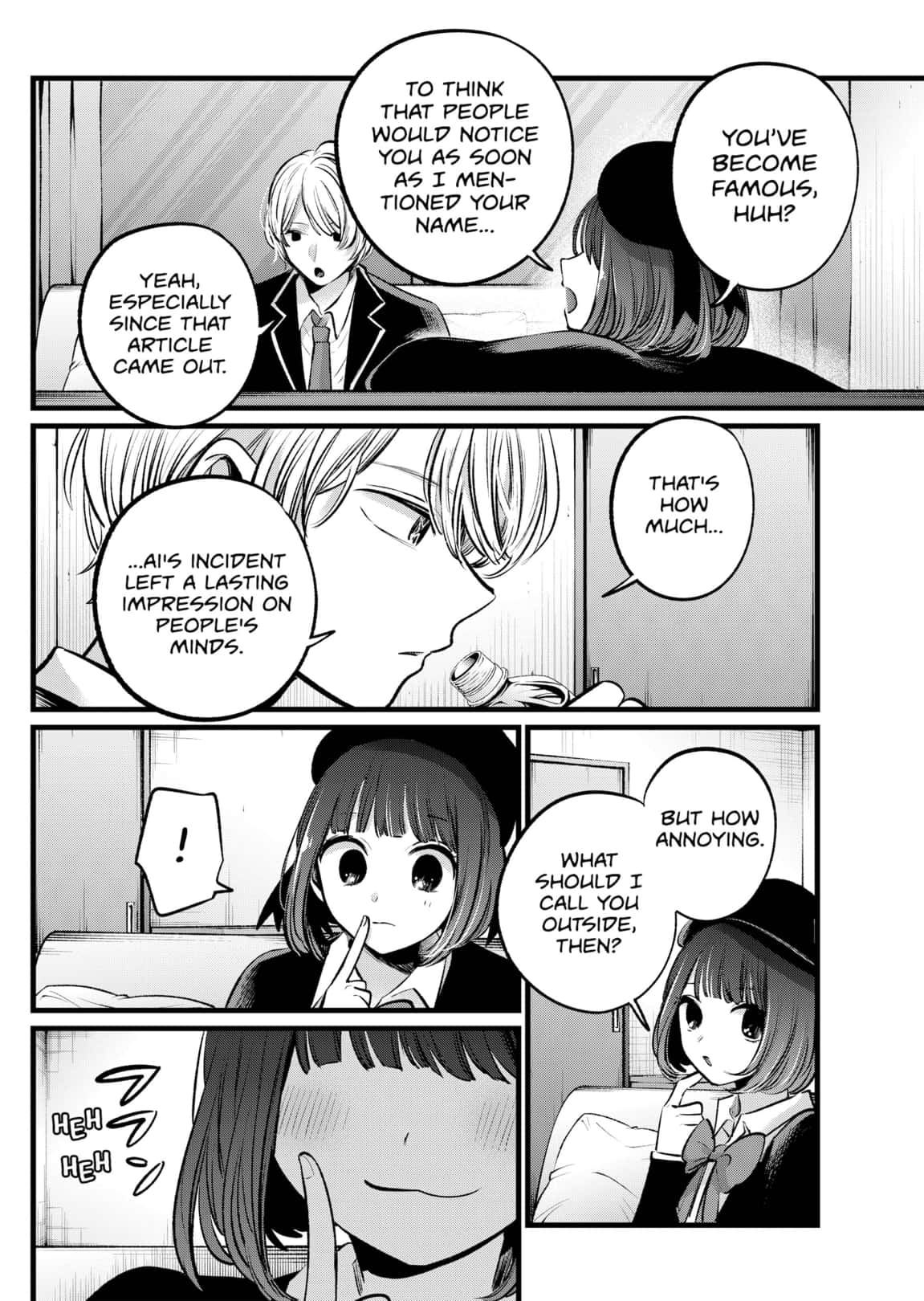 Read Oshi no Ko ENGLISH Manga Online