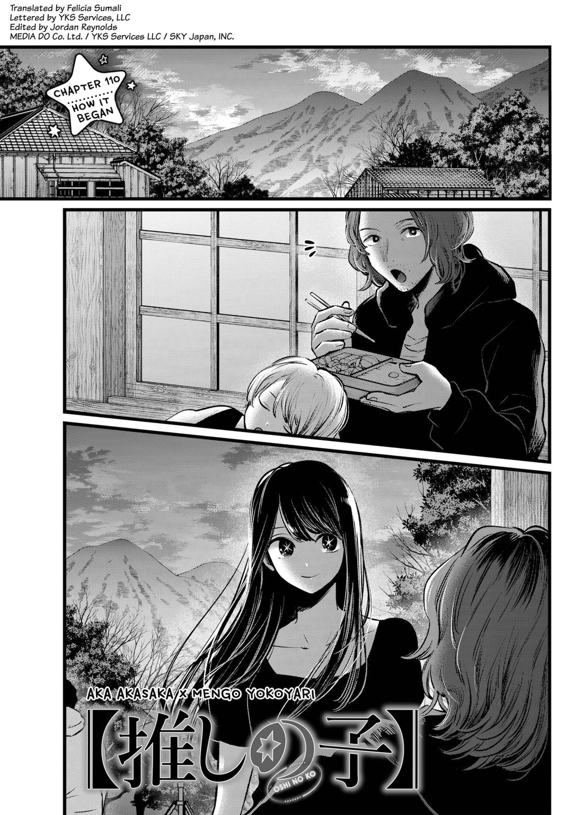 Read Oshi no Ko ENGLISH Manga Online