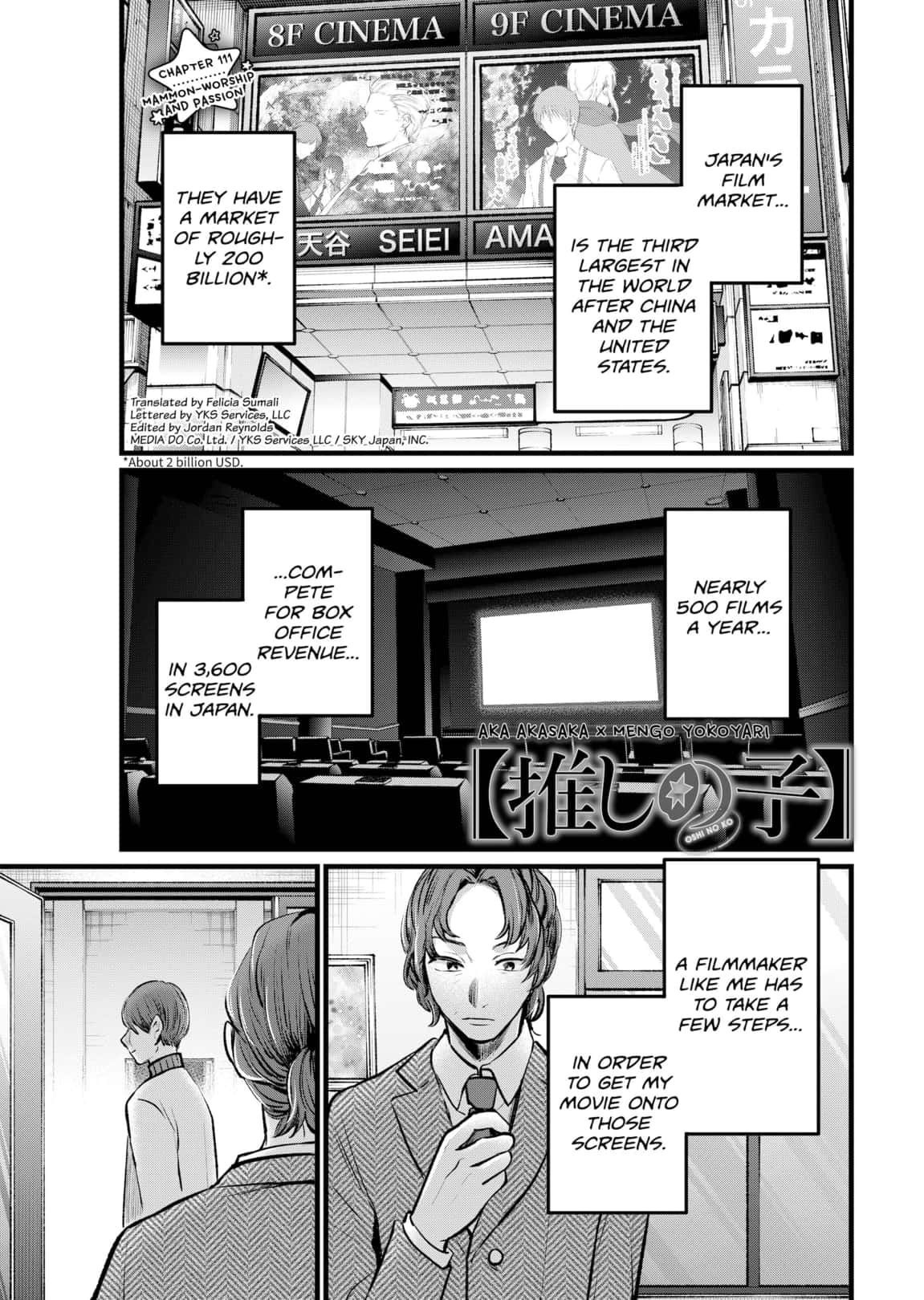 Read Oshi no Ko ENGLISH Manga Online