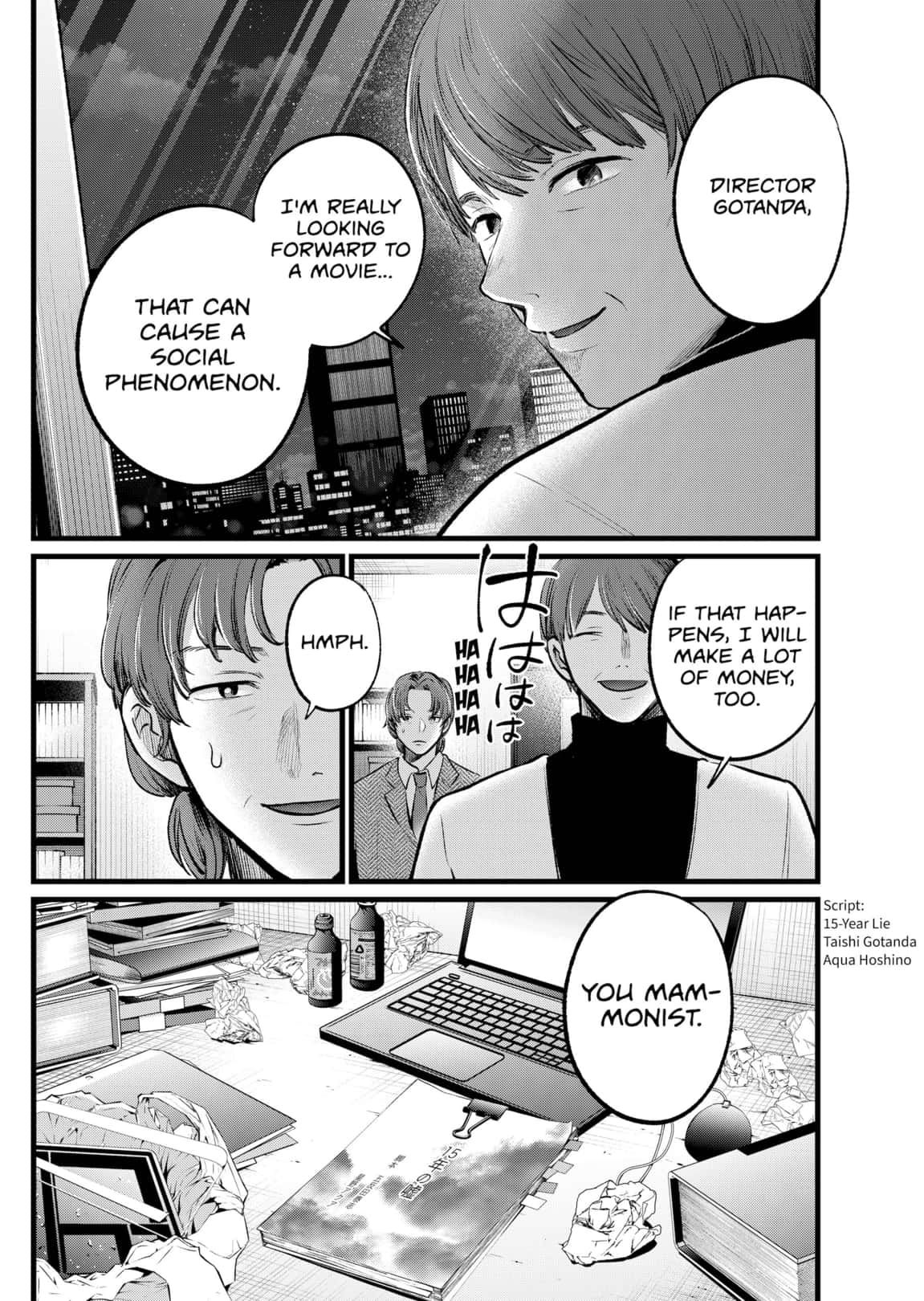 Read Oshi no Ko ENGLISH Manga Online