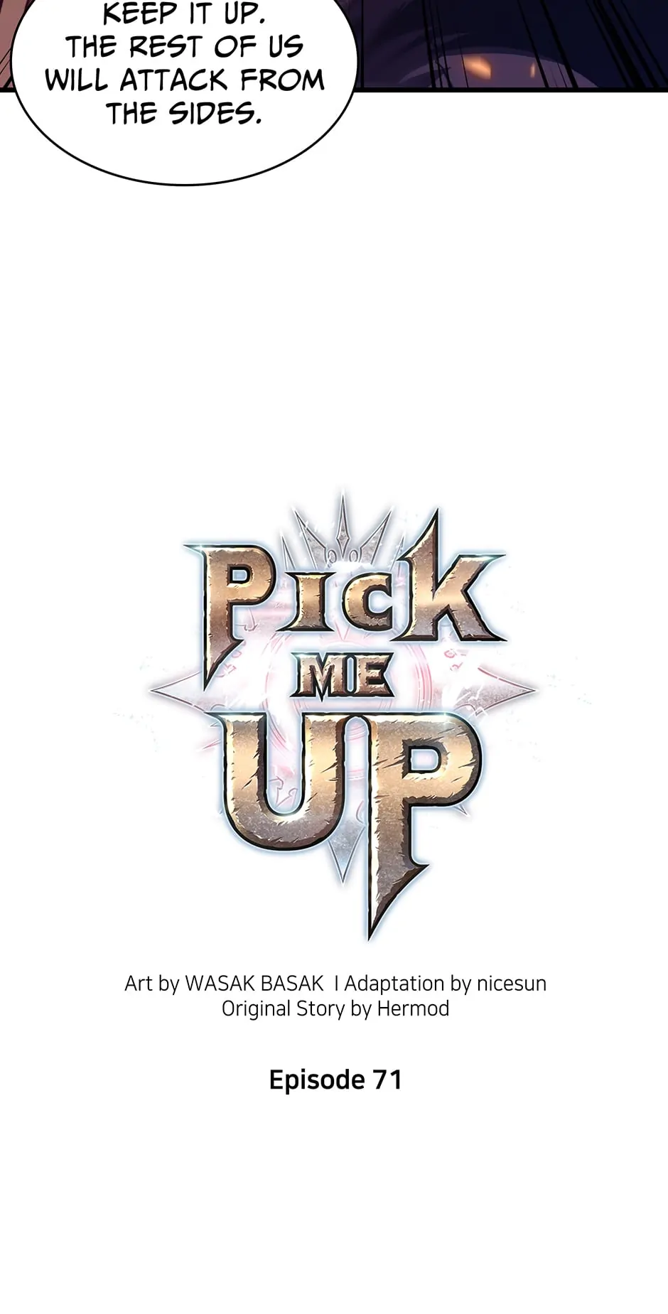 Read Pick Me Up ENGLISH Manga Online