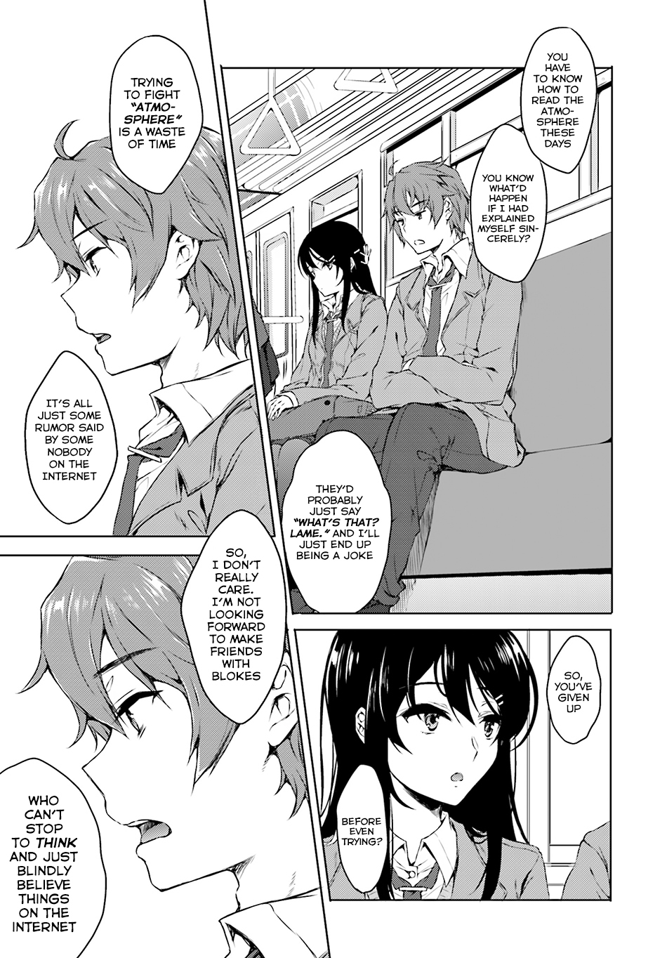 Read Rascal Does Not Dream of Bunny Girl Senpai ENGLISH Manga Online