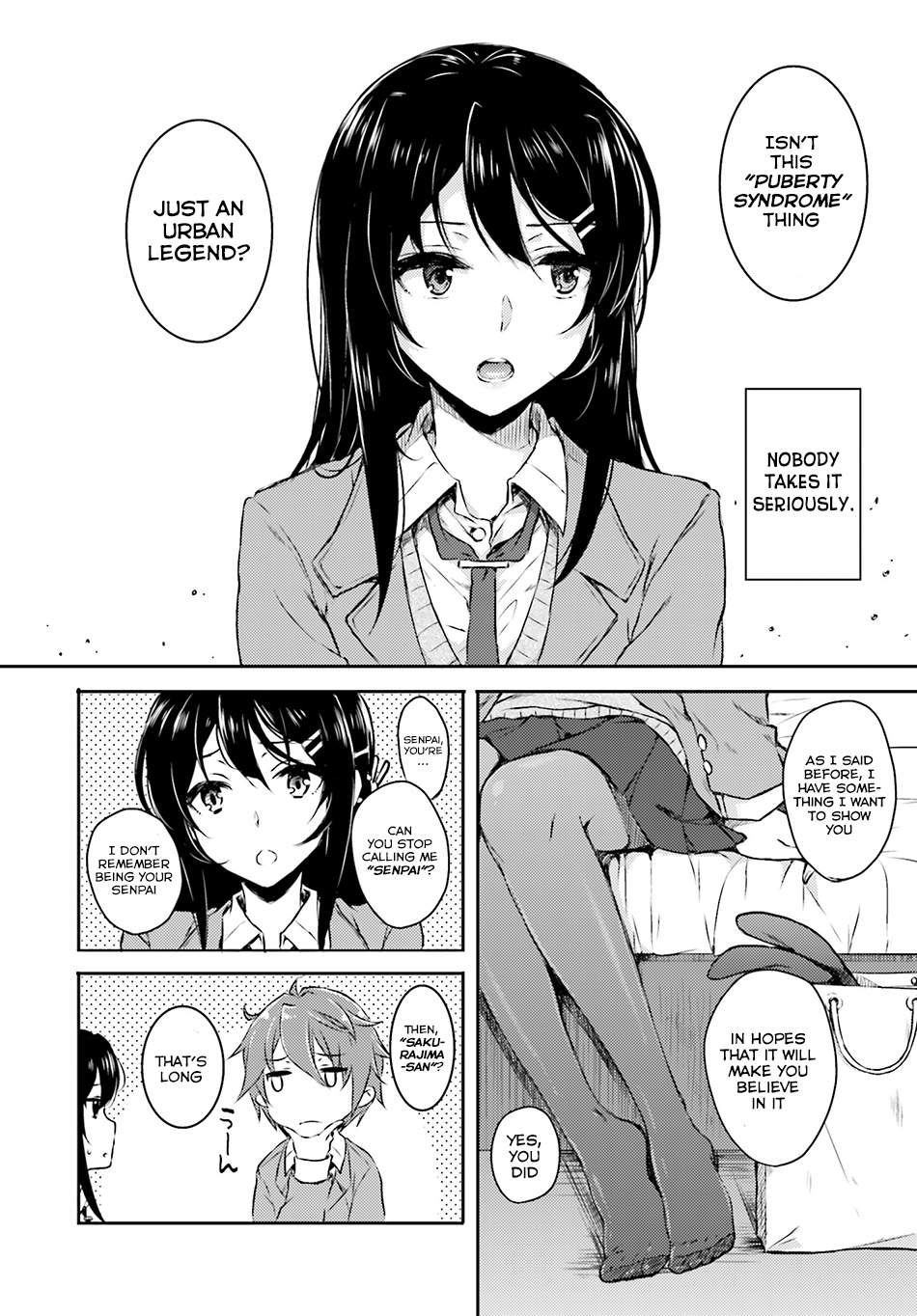 Read Rascal Does Not Dream of Bunny Girl Senpai ENGLISH Manga Online
