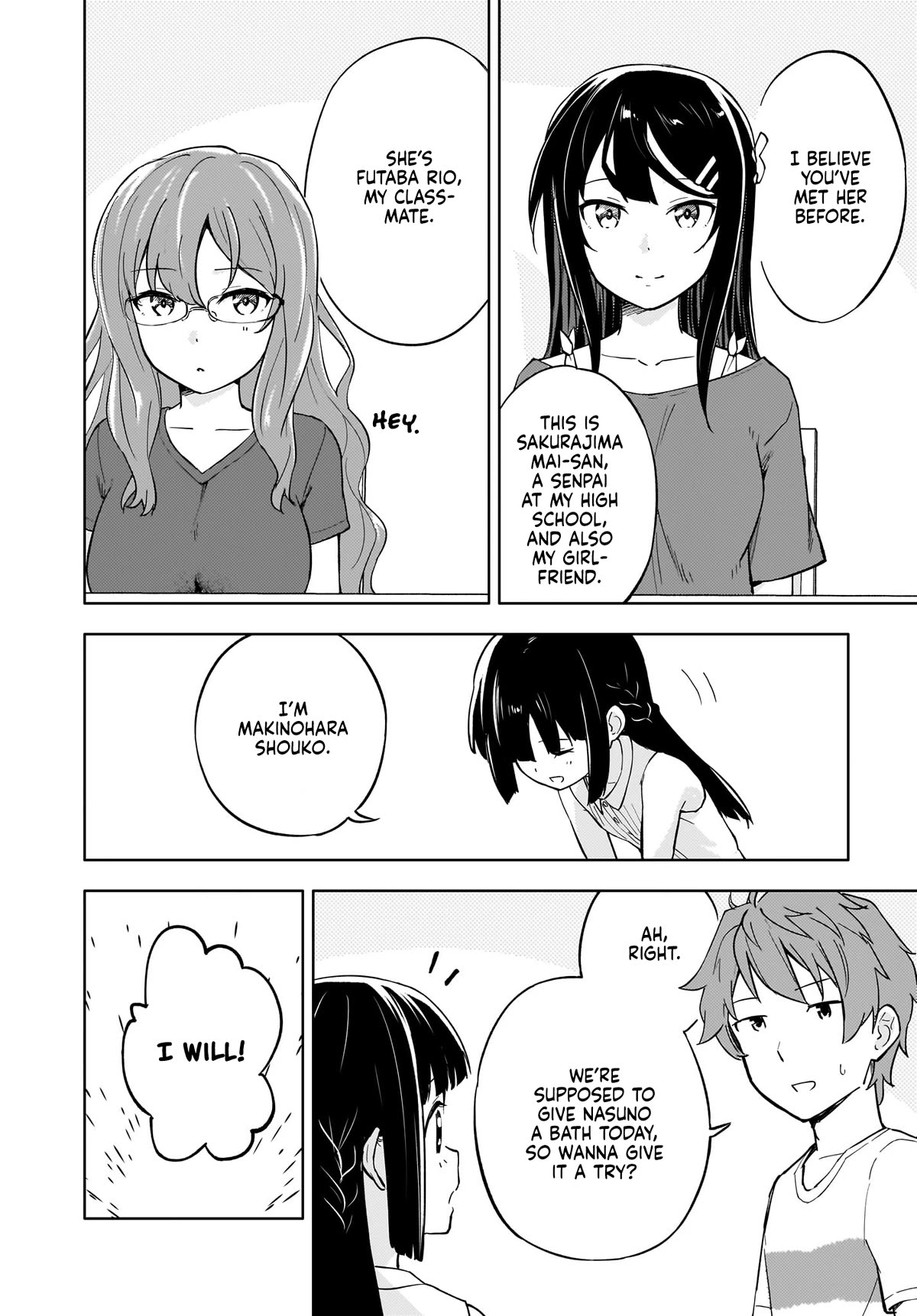 Read Rascal Does Not Dream of a Dreaming Girl ENGLISH Manga Online