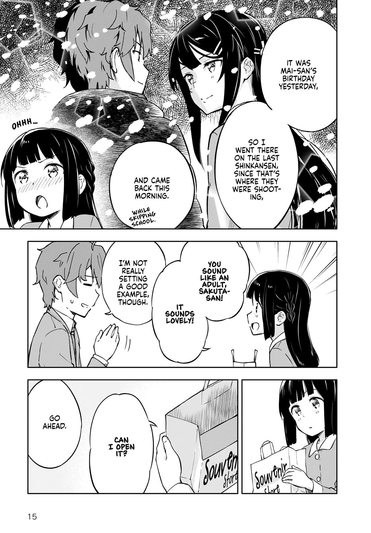 Read Rascal Does Not Dream of a Dreaming Girl ENGLISH Manga Online