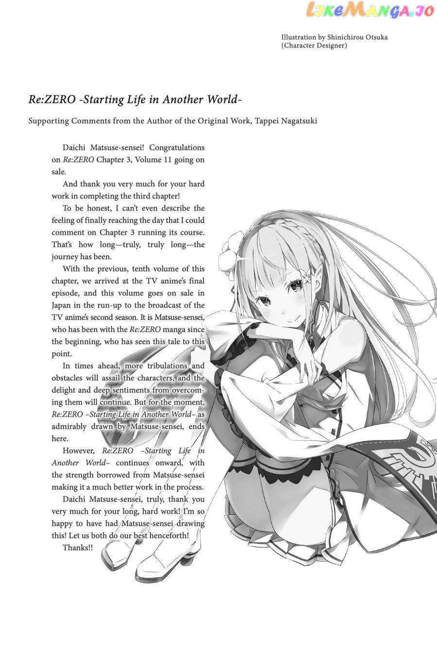 Read Re_Zero kara Hajimeru Isekai Seikatsu - Daisanshou - Truth of Zero ENGLISH Manga Online
