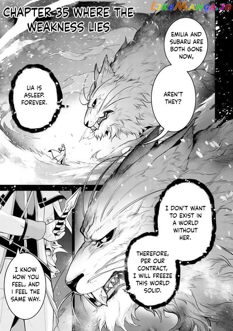 Read Re_zero Kara Hajimeru Isekai Seikatsu Dai 4-Shou - Seiiki To Gouyoku No Majo ENGLISH Manga Online