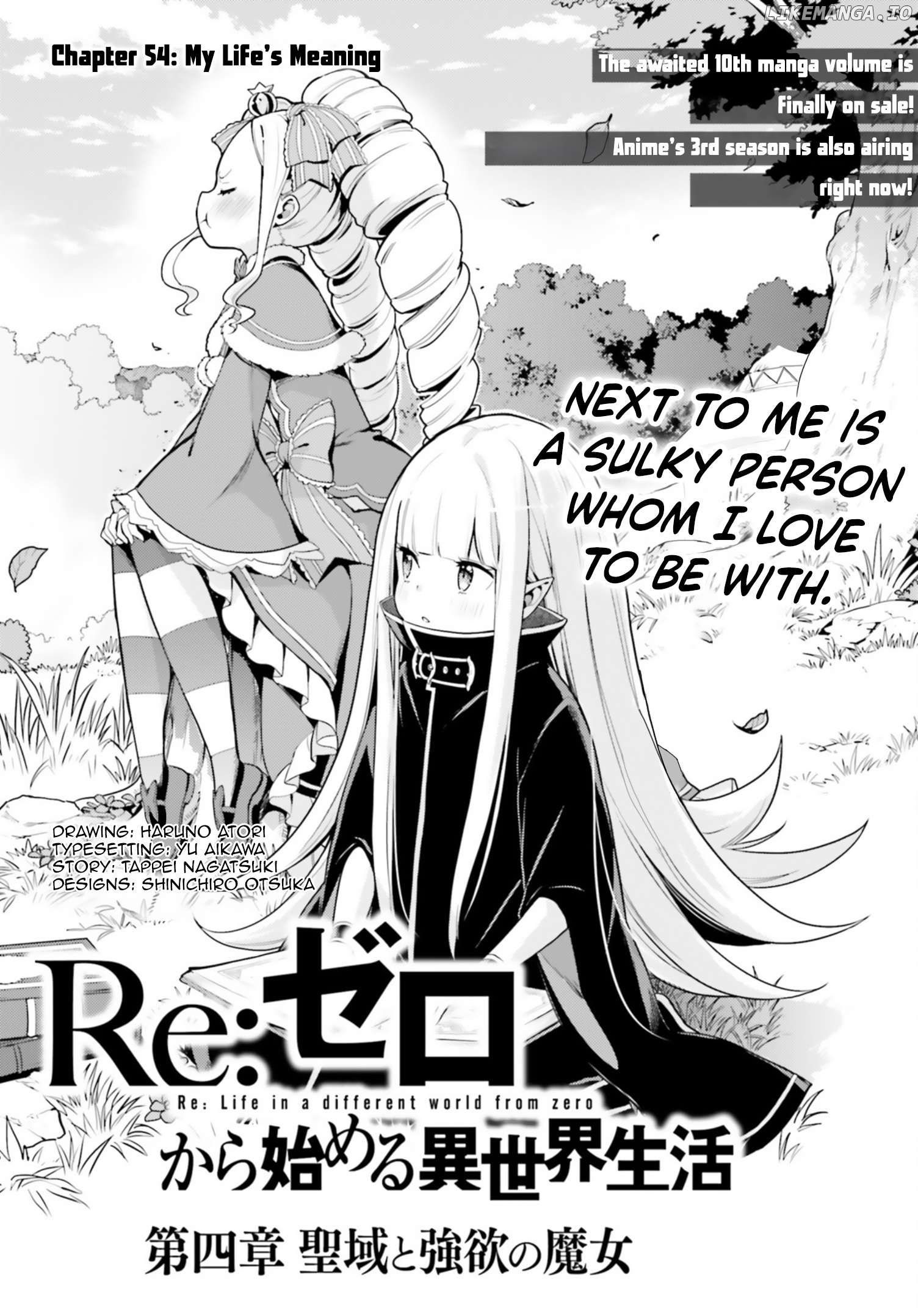 Read Re_zero Kara Hajimeru Isekai Seikatsu Dai 4-Shou - Seiiki To Gouyoku No Majo ENGLISH Manga Online
