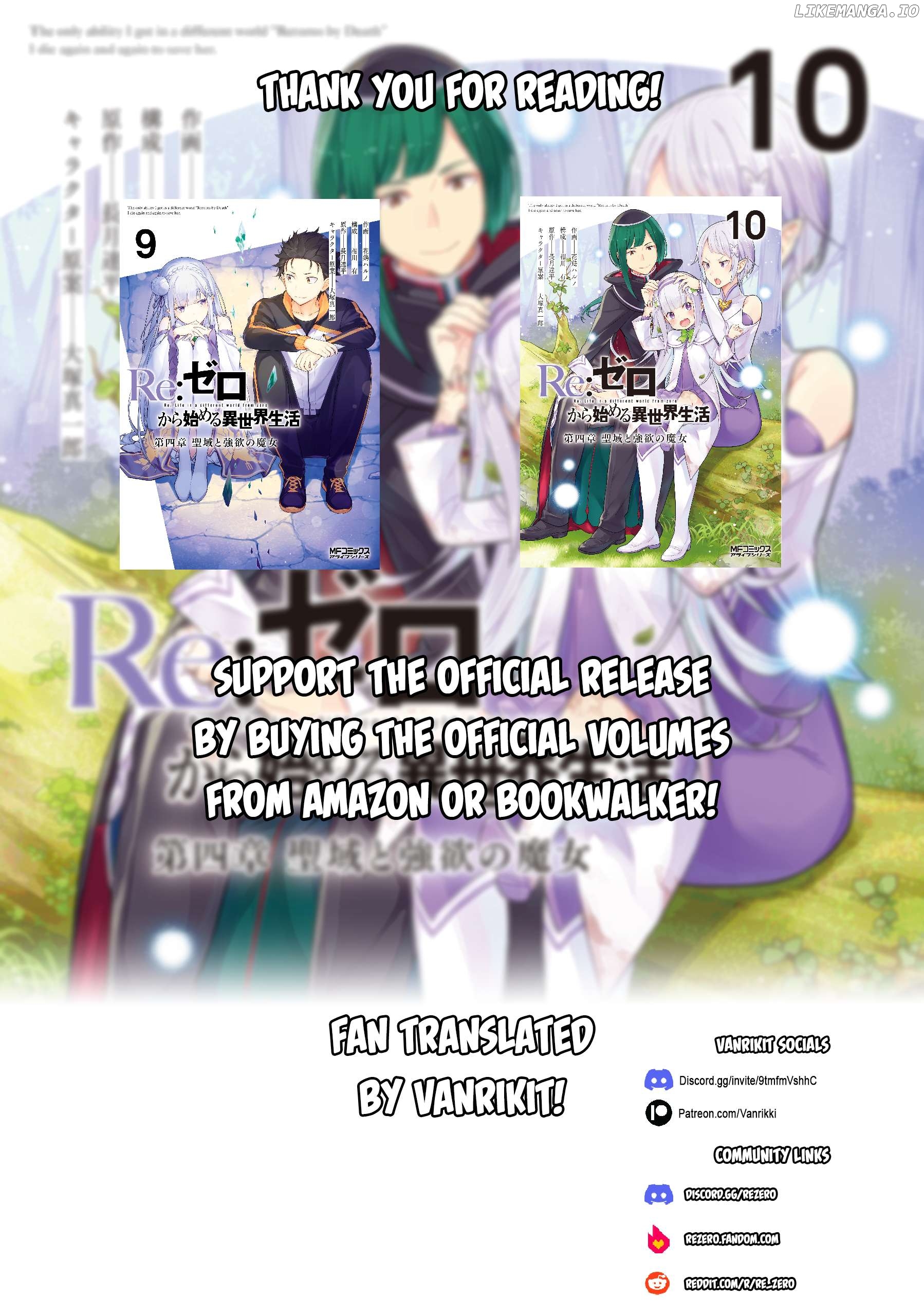 Read Re_zero Kara Hajimeru Isekai Seikatsu Dai 4-Shou - Seiiki To Gouyoku No Majo ENGLISH Manga Online