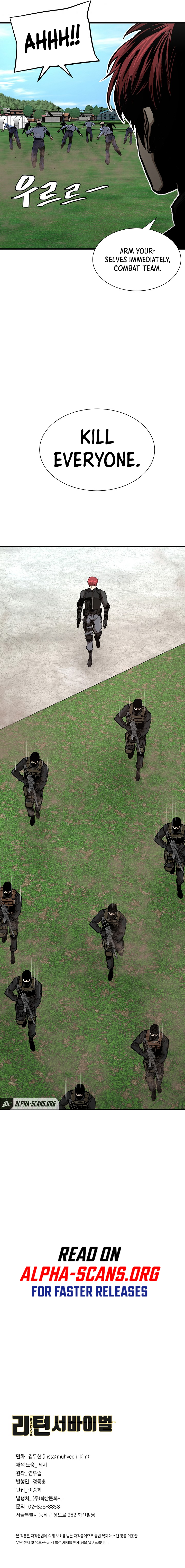 Read Return Survival ENGLISH Manga Online