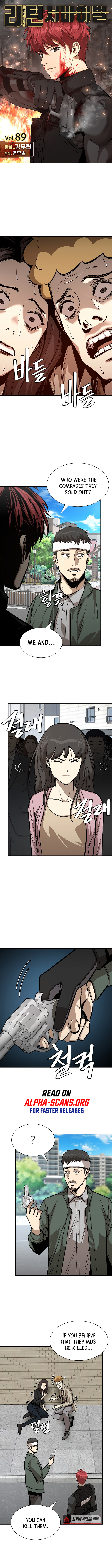 Read Return Survival ENGLISH Manga Online