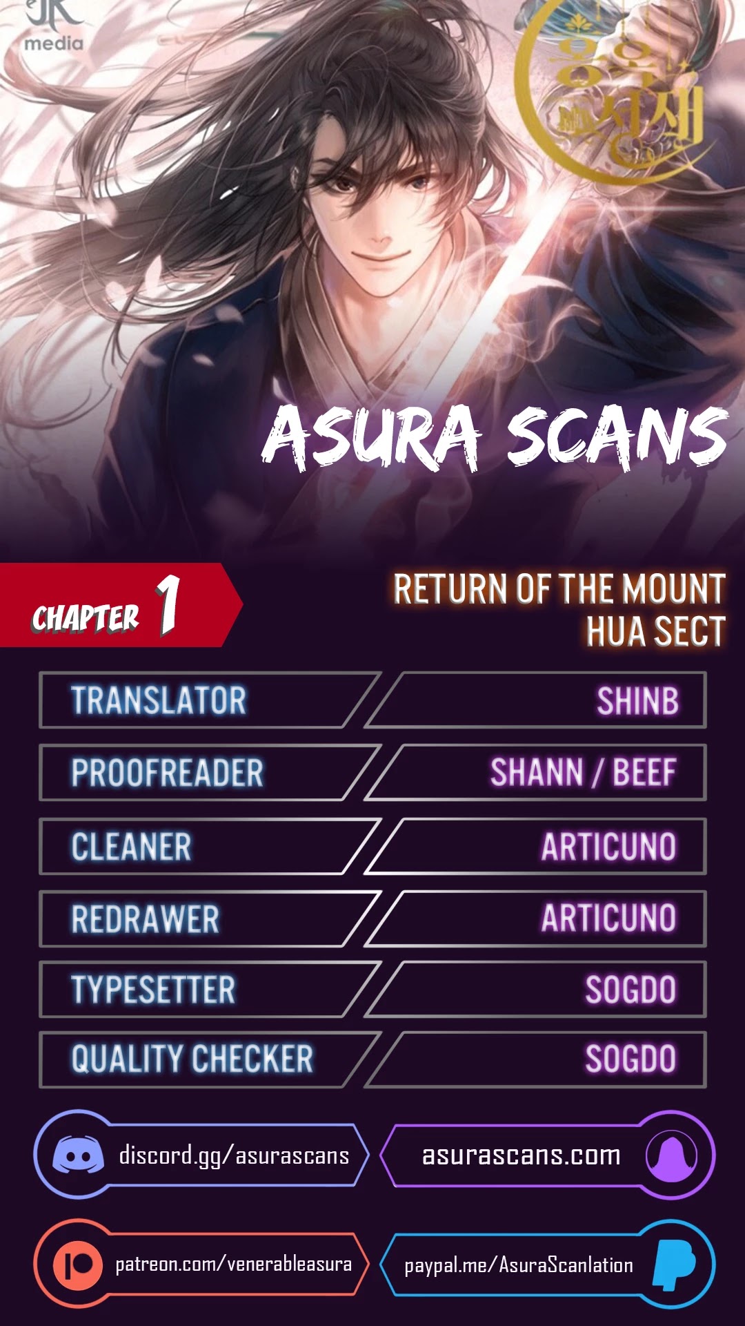 Read Return of the Mount Hua Sect ENGLISH Manga Online