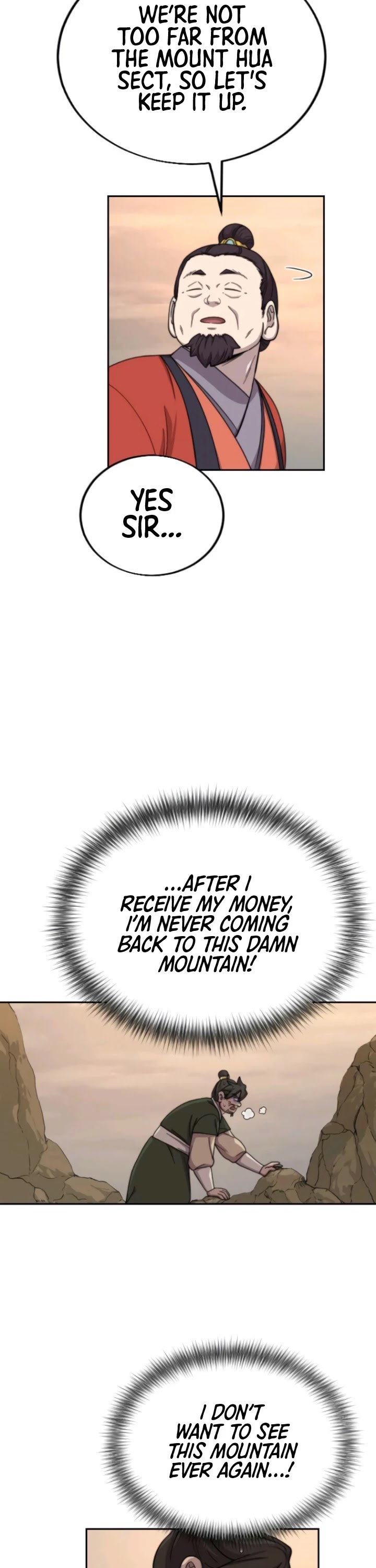 Read Return of the Mount Hua Sect ENGLISH Manga Online
