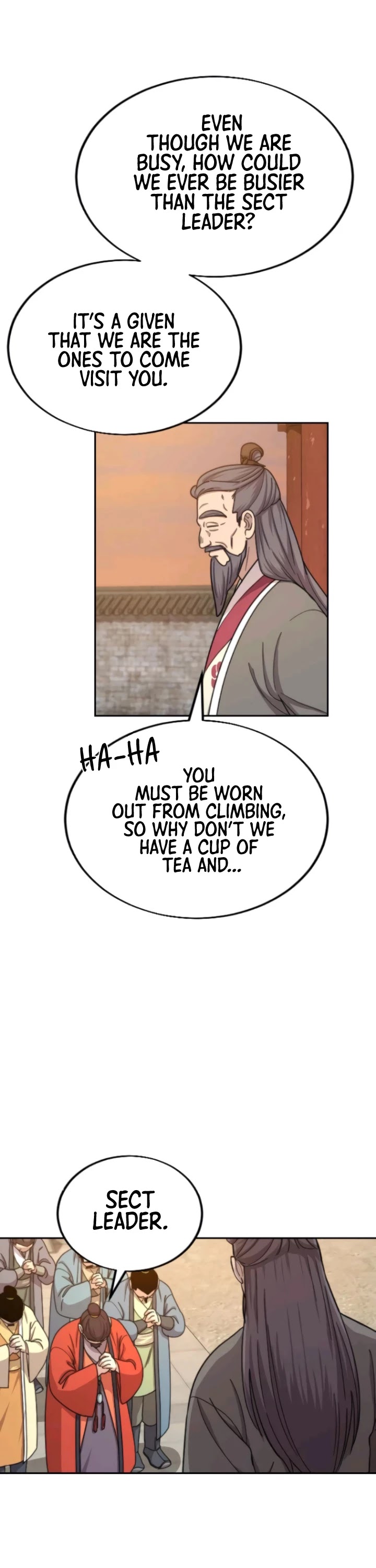 Read Return of the Mount Hua Sect ENGLISH Manga Online
