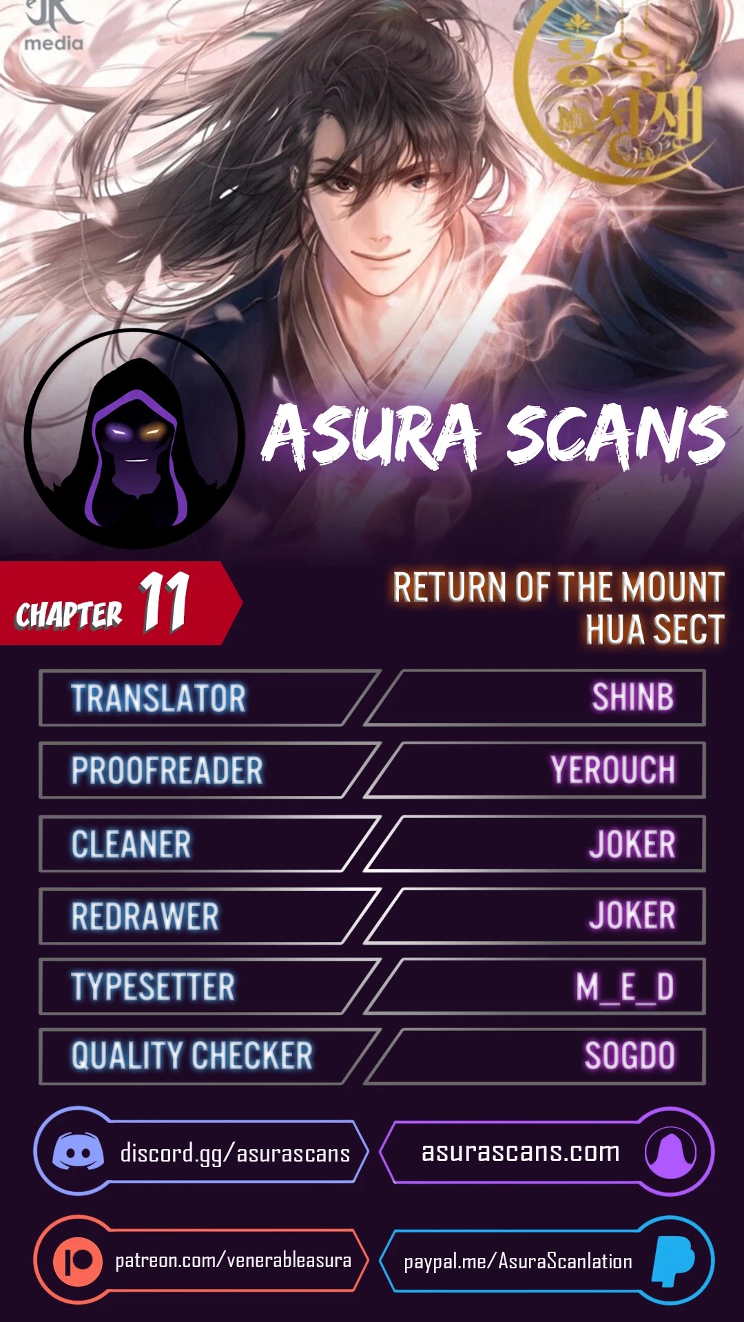 Read Return of the Mount Hua Sect ENGLISH Manga Online