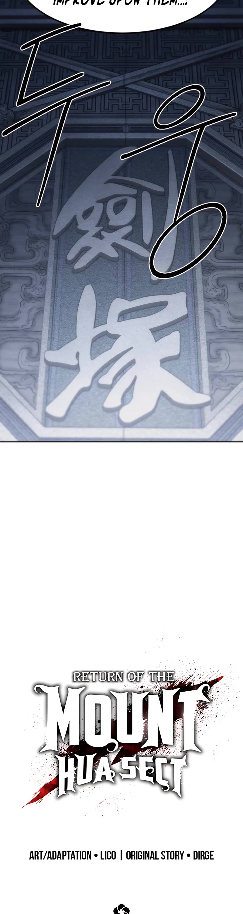 Read Return of the Mount Hua Sect ENGLISH Manga Online