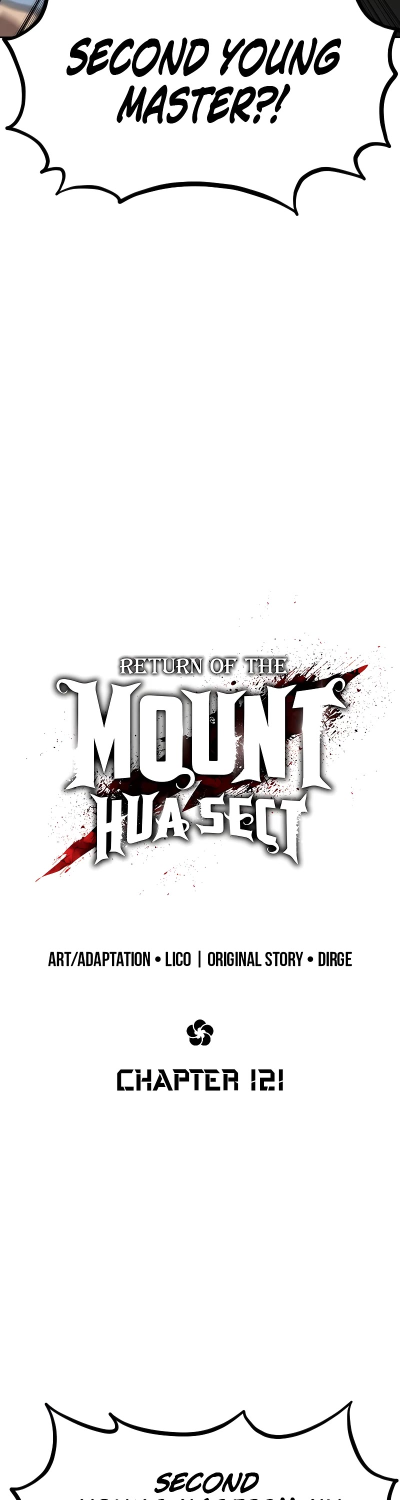 Read Return of the Mount Hua Sect ENGLISH Manga Online