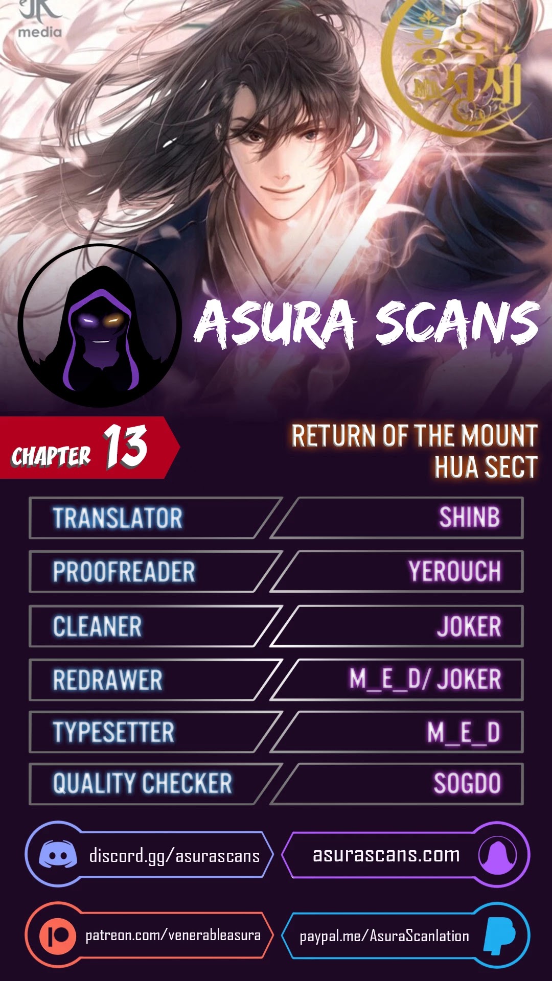 Read Return of the Mount Hua Sect ENGLISH Manga Online