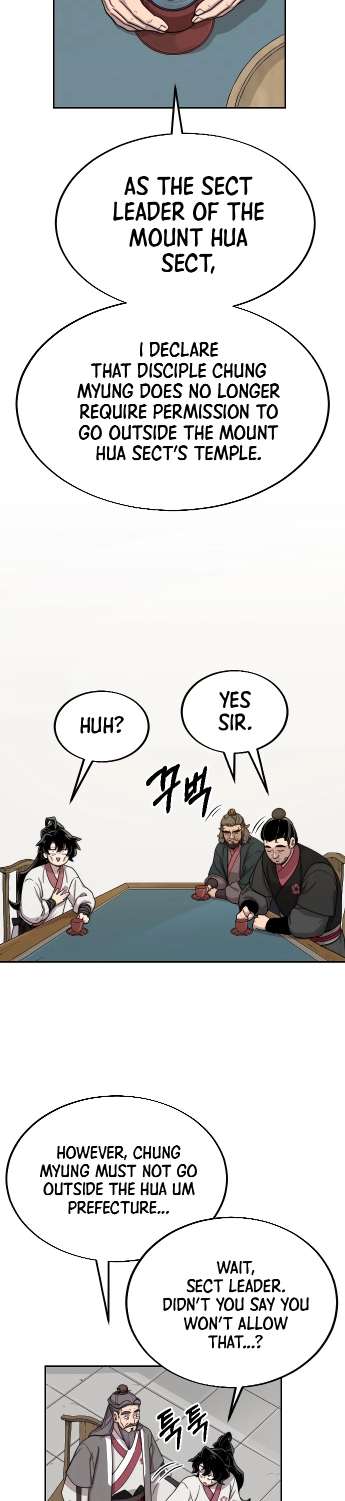 Read Return of the Mount Hua Sect ENGLISH Manga Online