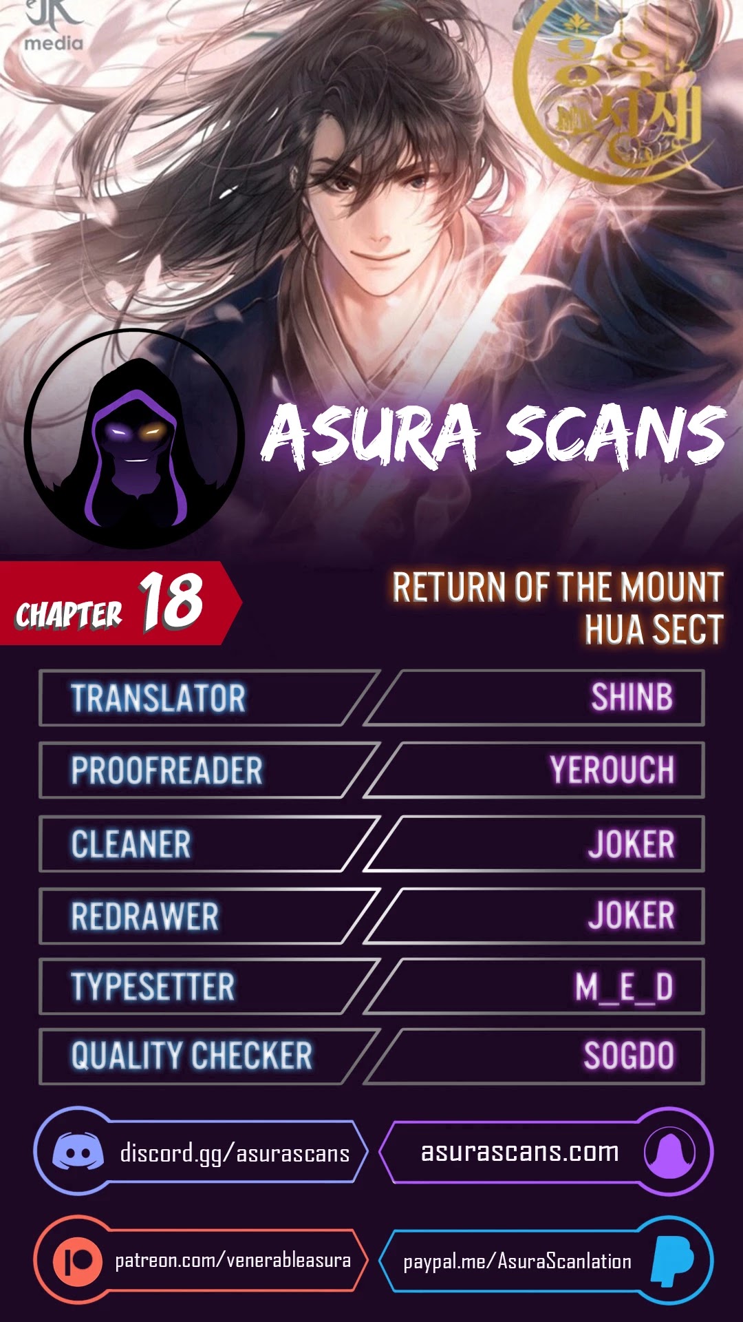 Read Return of the Mount Hua Sect ENGLISH Manga Online