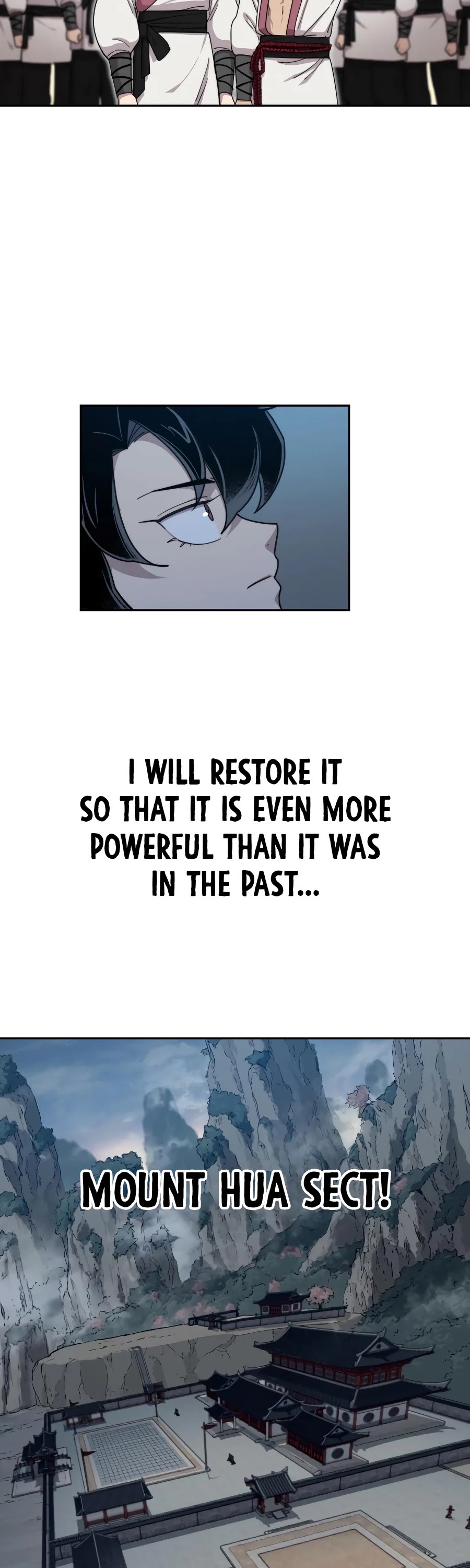 Read Return of the Mount Hua Sect ENGLISH Manga Online