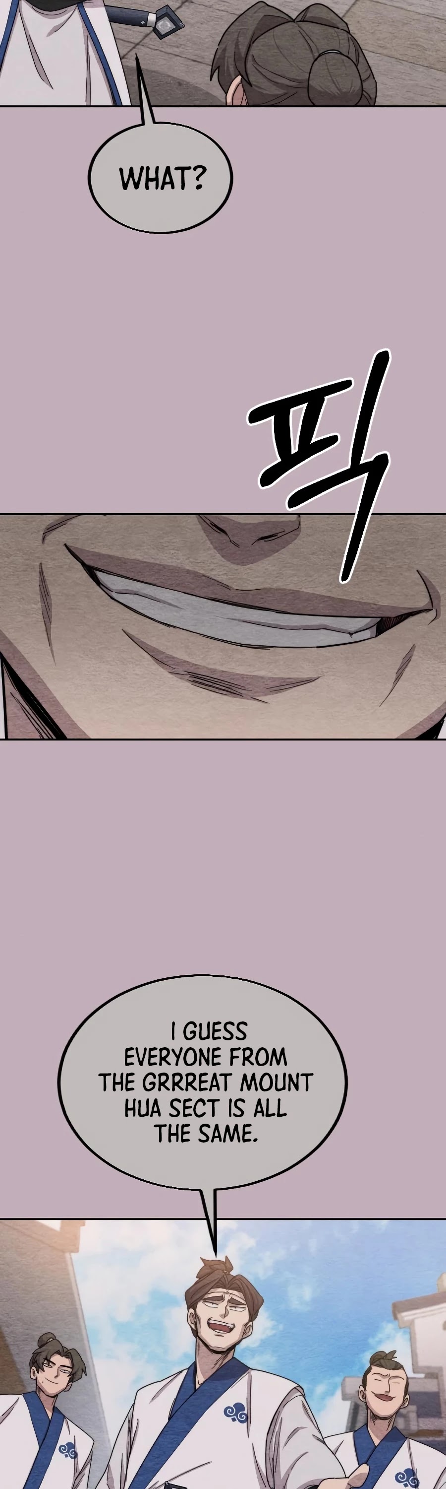 Read Return of the Mount Hua Sect ENGLISH Manga Online