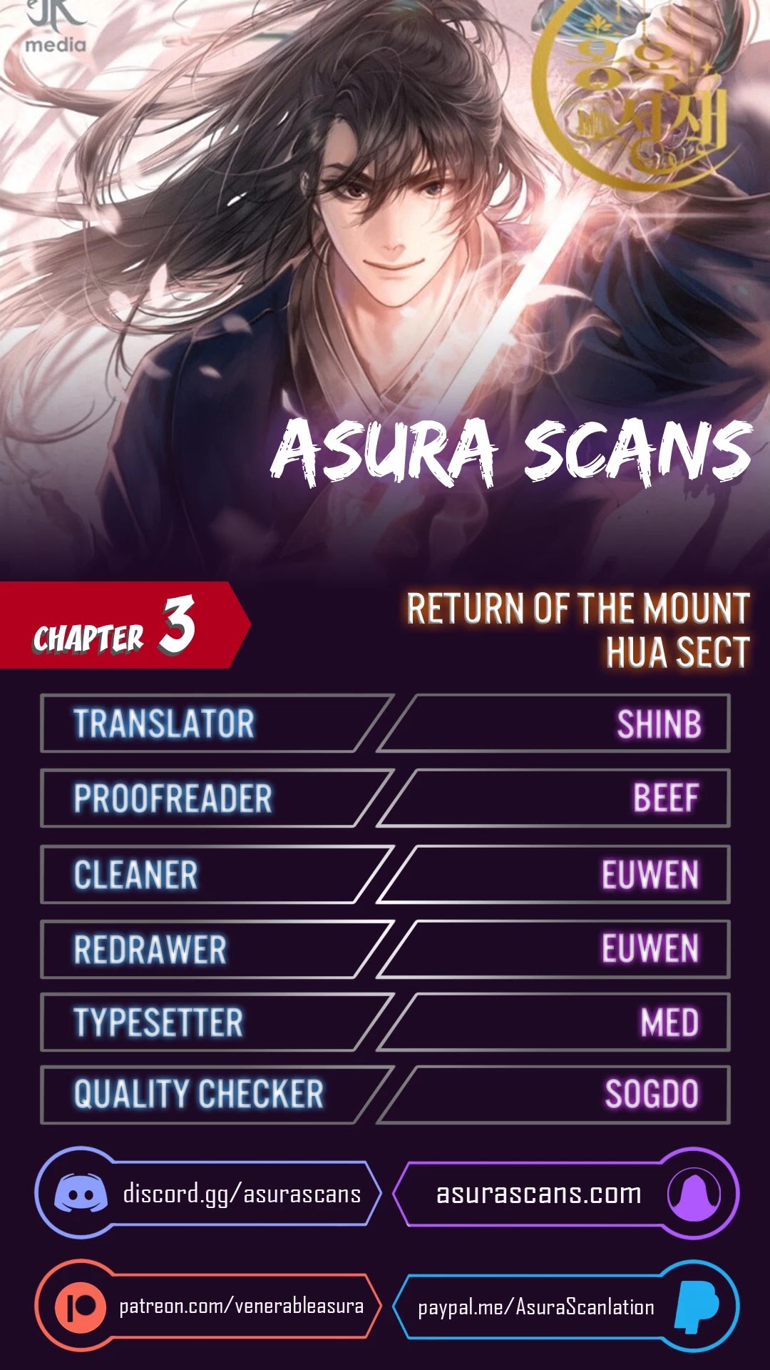 Read Return of the Mount Hua Sect ENGLISH Manga Online