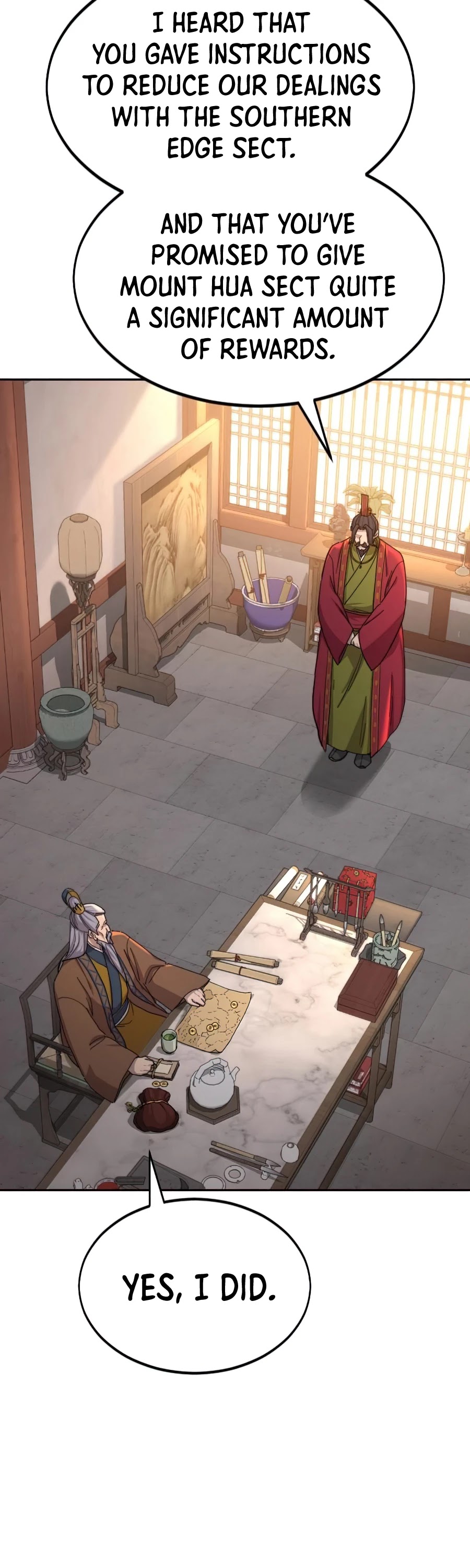 Read Return of the Mount Hua Sect ENGLISH Manga Online